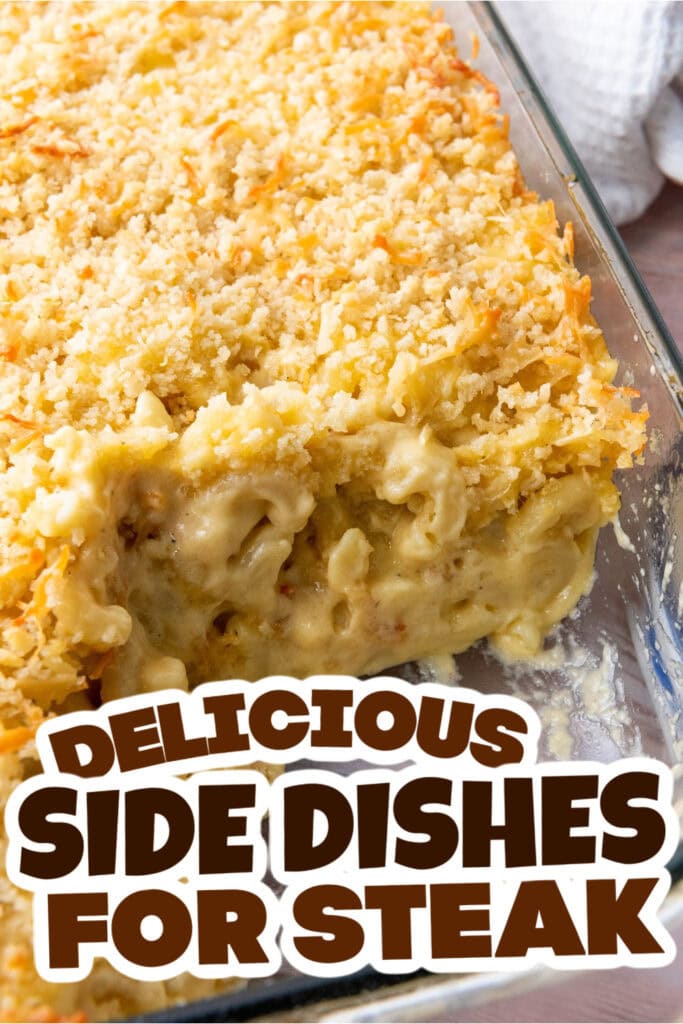 side dishes for ham - Creamy Baked Mac and Cheese