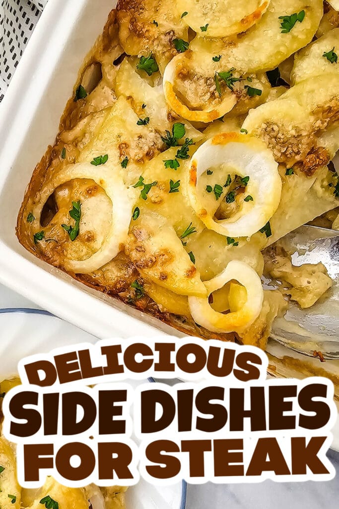 side dishes for steak - French Onion Potato Bake