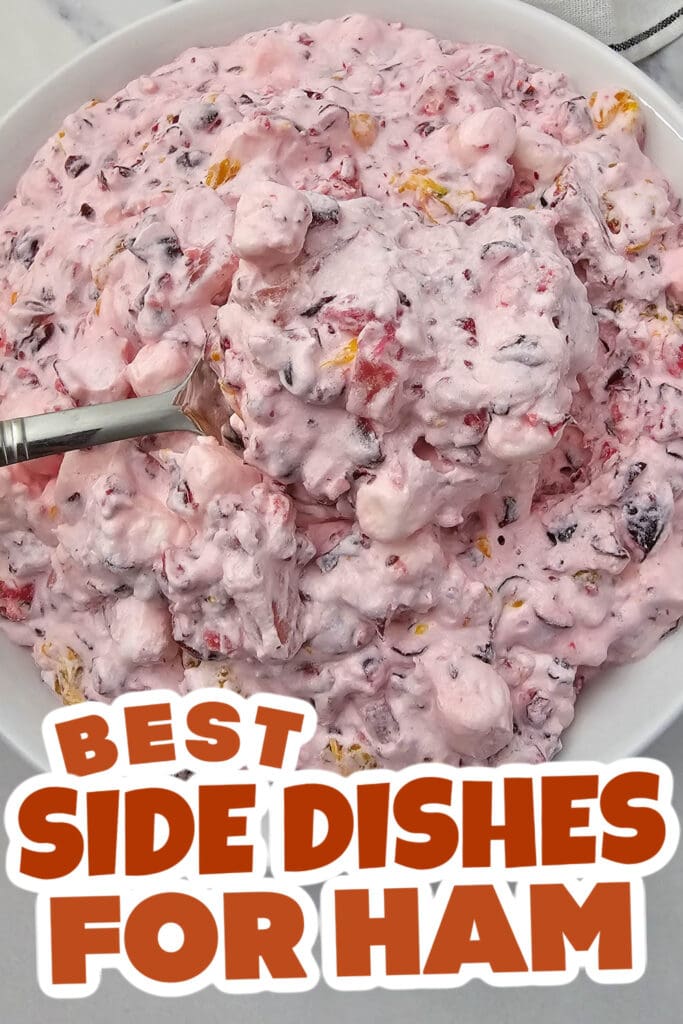 side dishes for ham - Millionaire Cranberry Salad