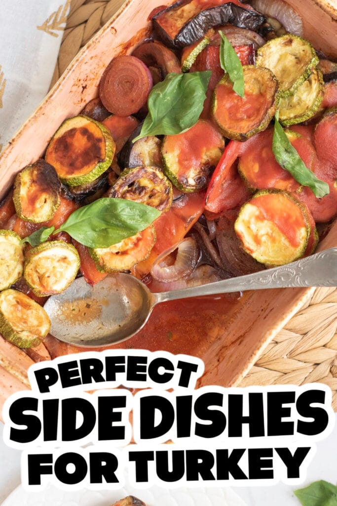 side dishes for turkey - Oven-Baked Ratatouille Casserole