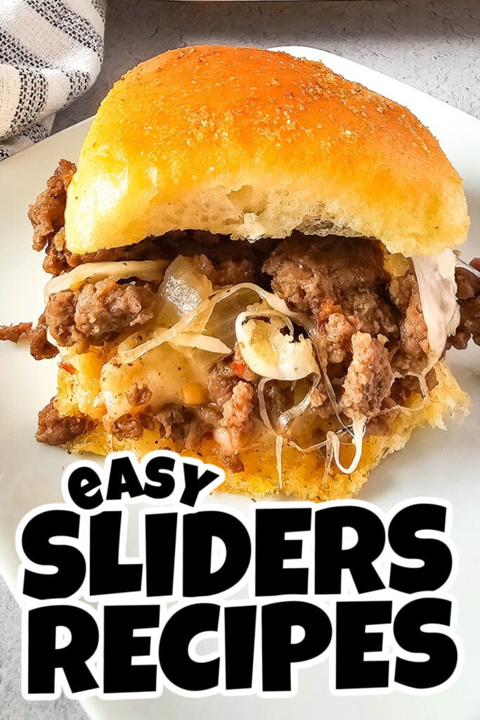sliders recipes - Mushroom and Swiss Sliders