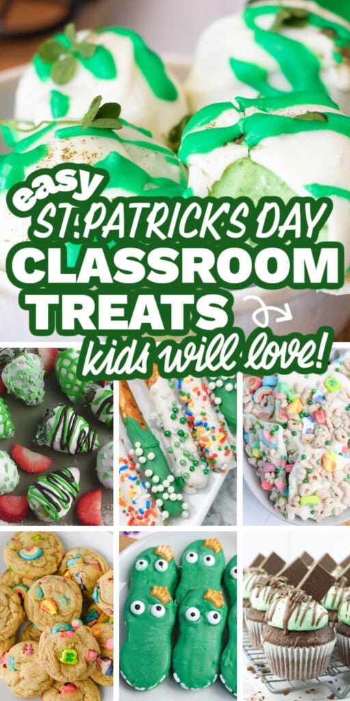 st. patrick day classroom treats - recipe round ups