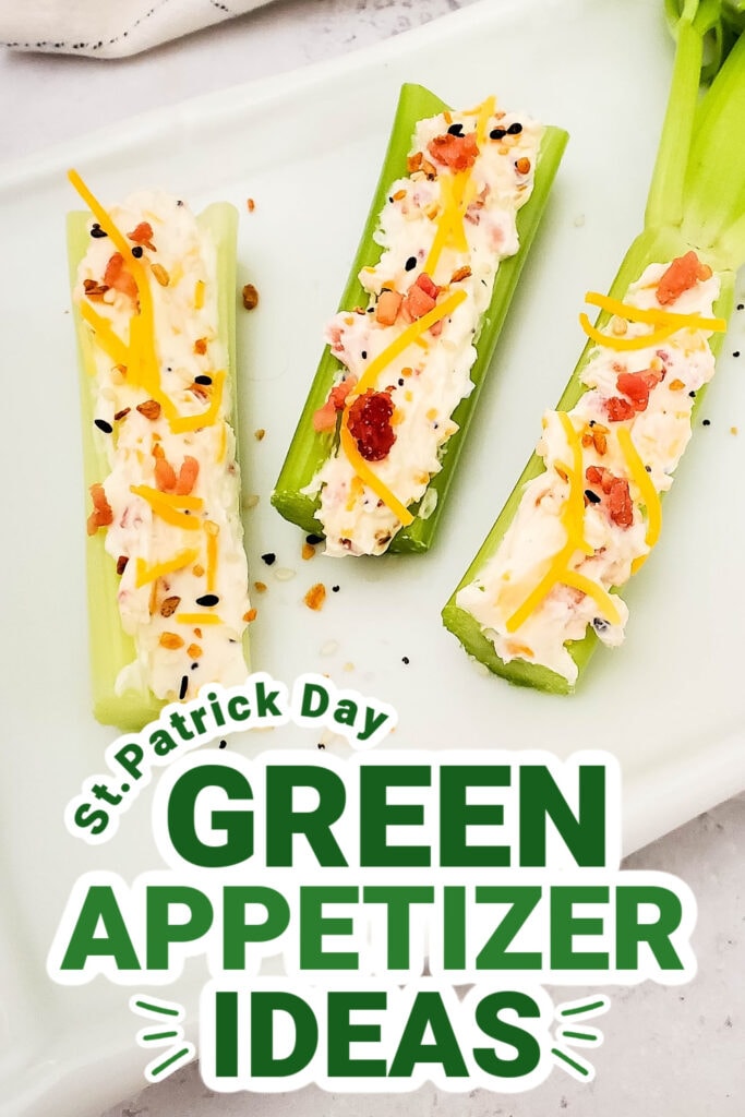 st.patrick day food - Bacon and Stuffed Celery