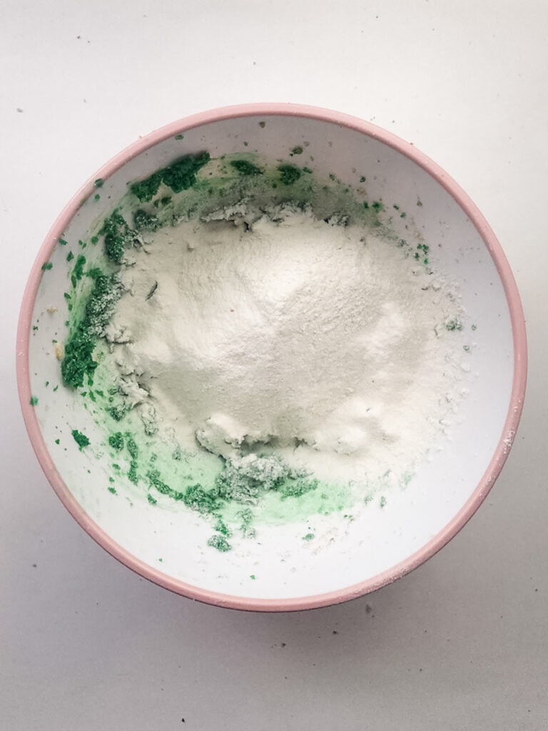 lucky charms st. patrick's day cookies process photo