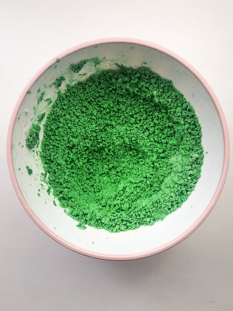 lucky charms st. patrick's day cookies process photo