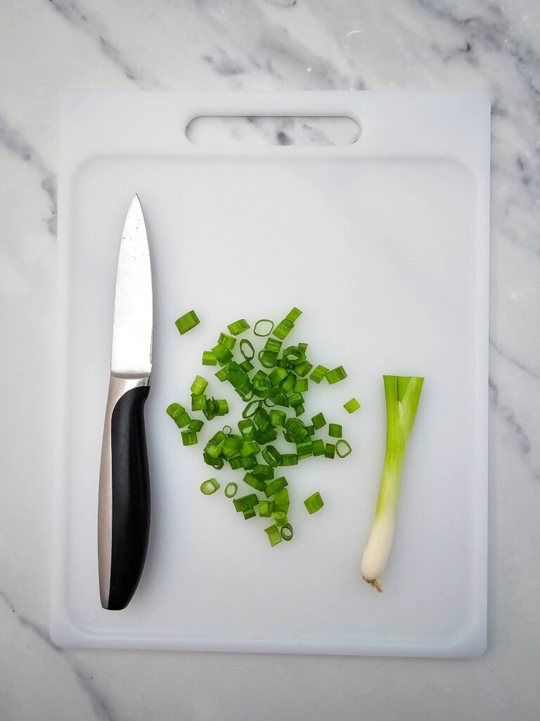 Buffalo Chicken Potato Skins Process Photo