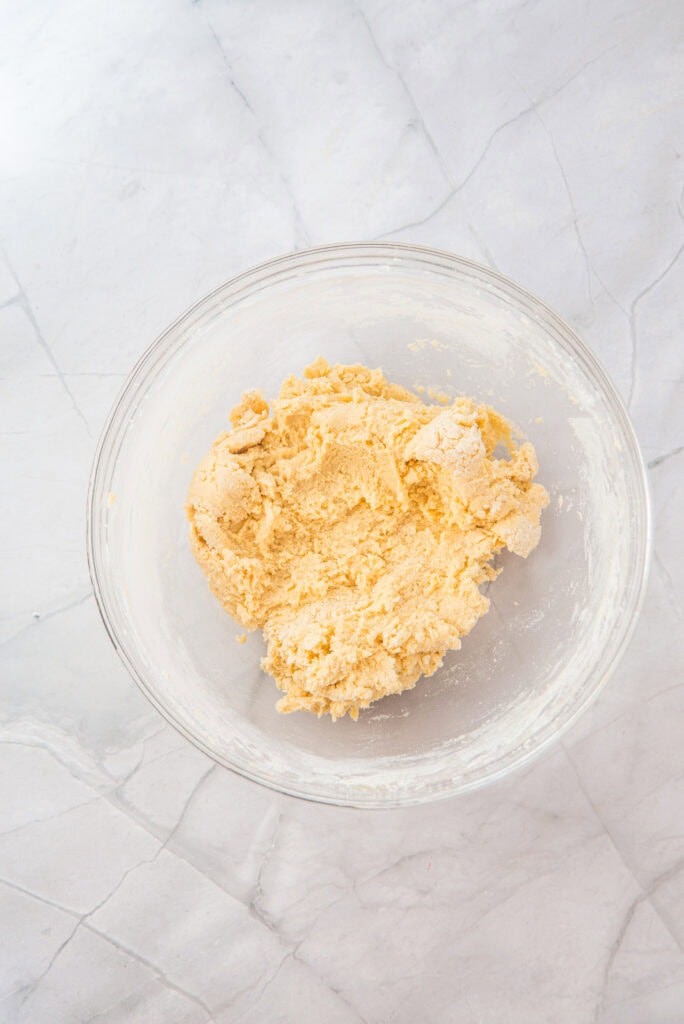 valentines day sugar cookies process photo