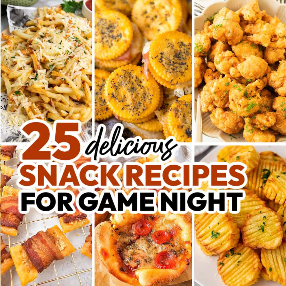 10+ Delicious Snack Recipes for Game Night