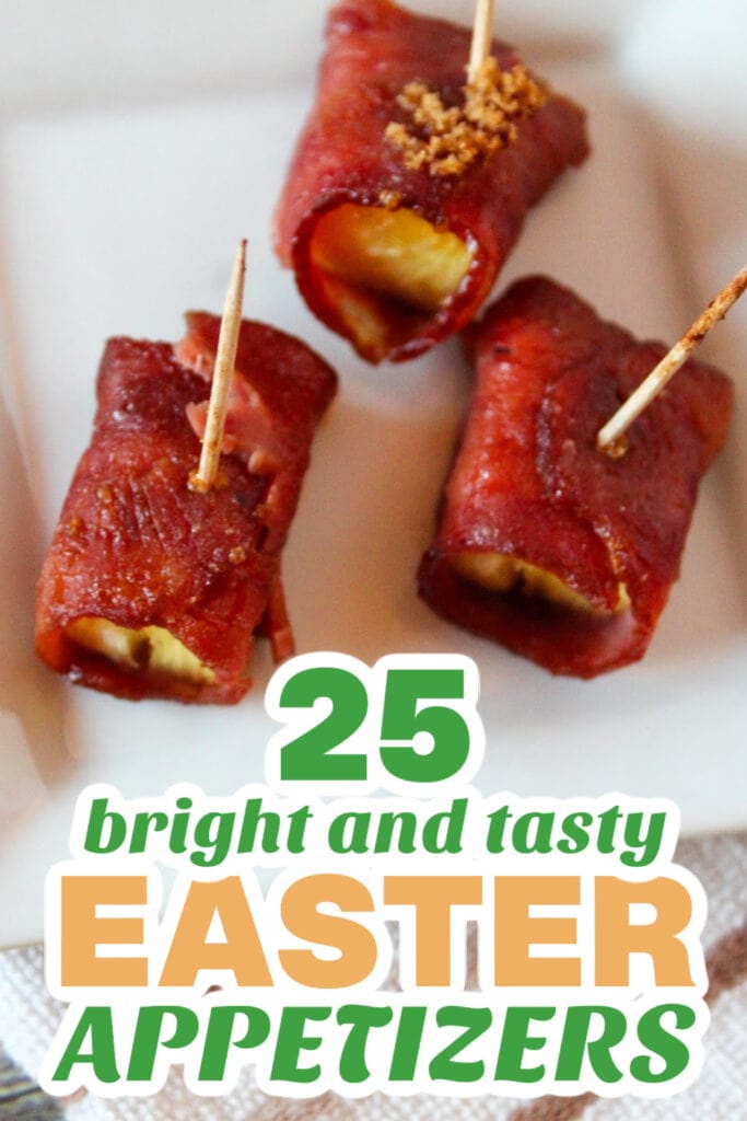 easter appetizers - Bacon-Wrapped Pineapple Bites