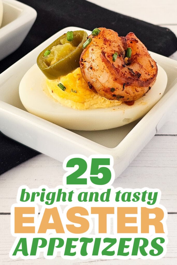 easter appetizers - Cajun Deviled Eggs