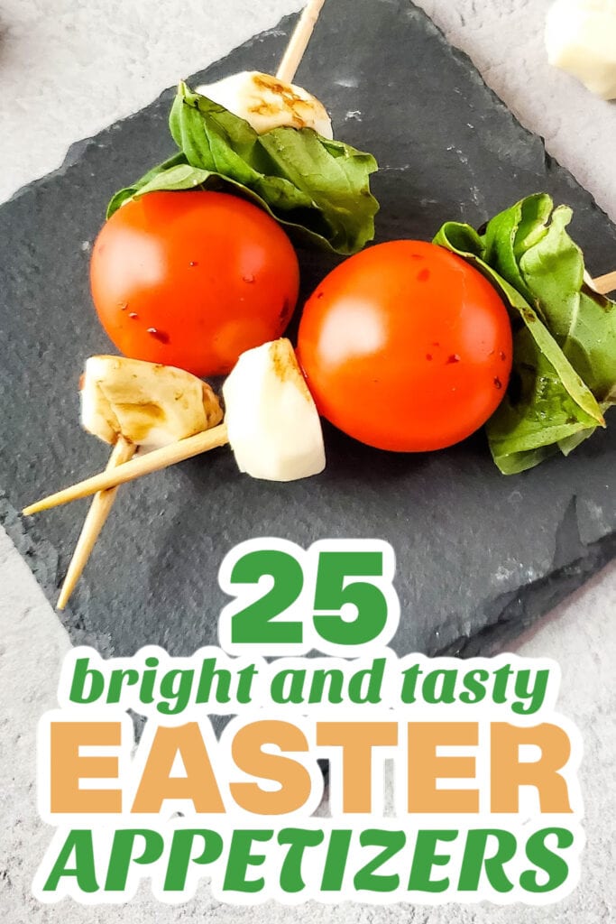 easter appetizers - Caprese Skewers