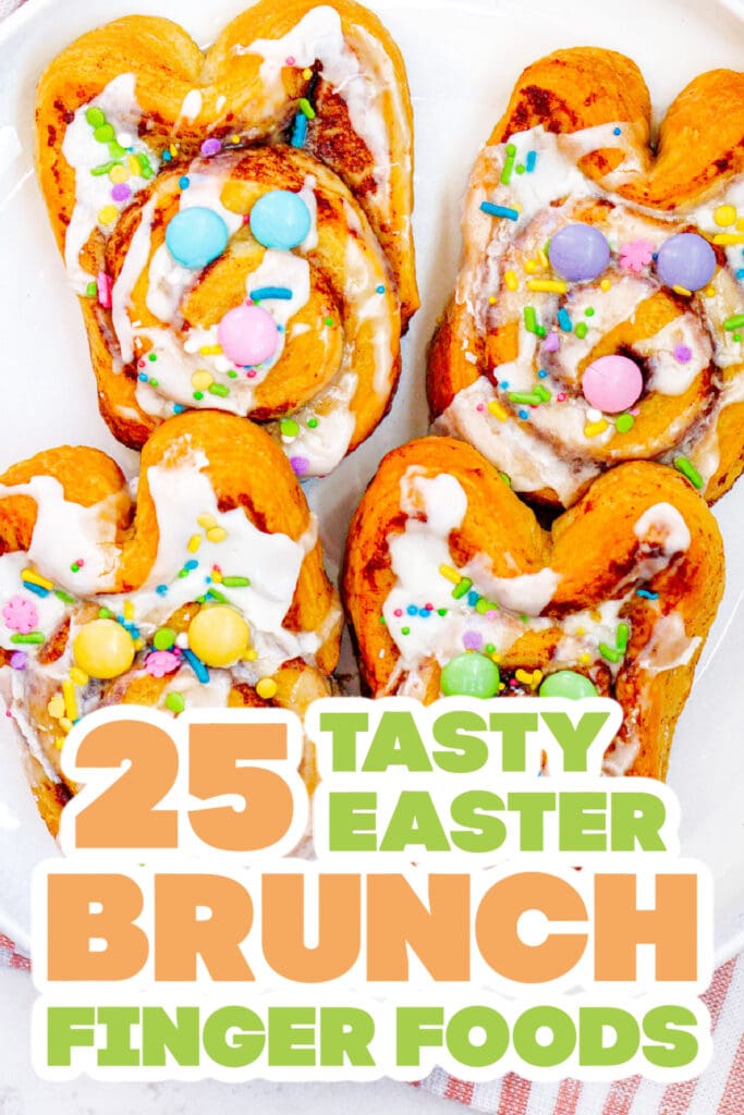 easter brunch - Bunny Cinnamon Rolls