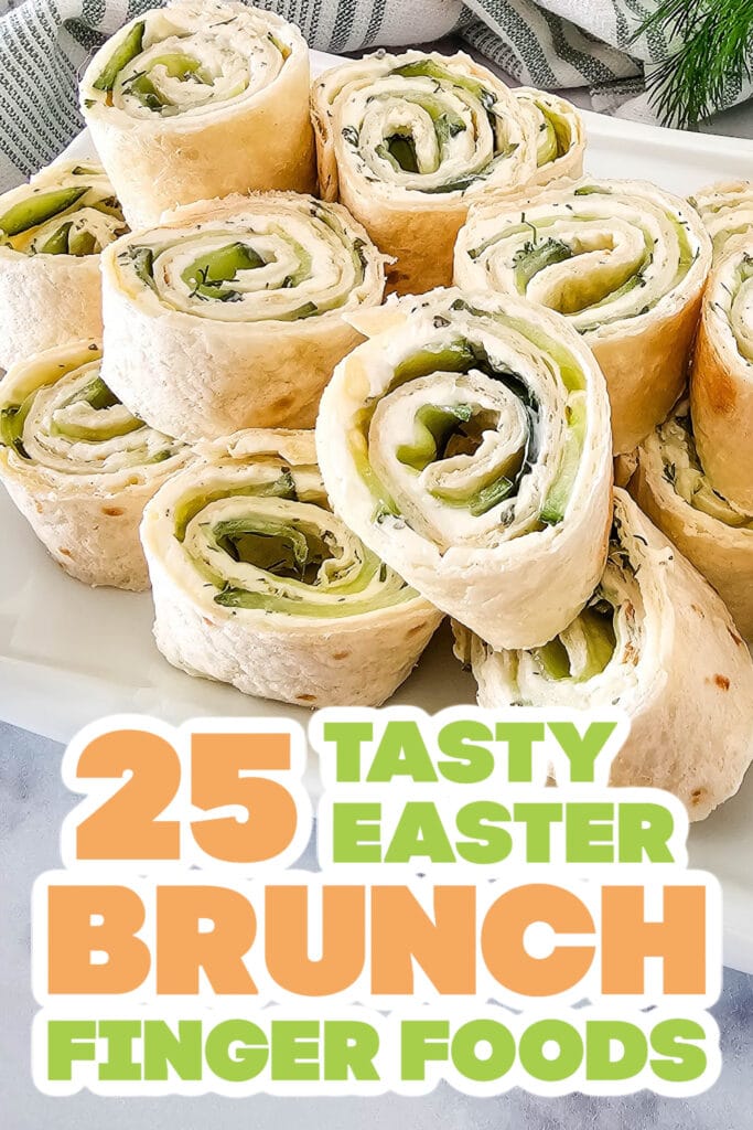 easter brunch - Cucumber Dill Pinwheels