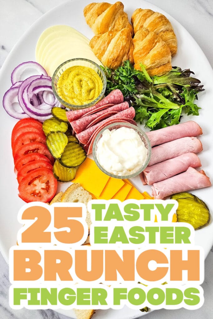 easter brunch - Mini Sandwich Board