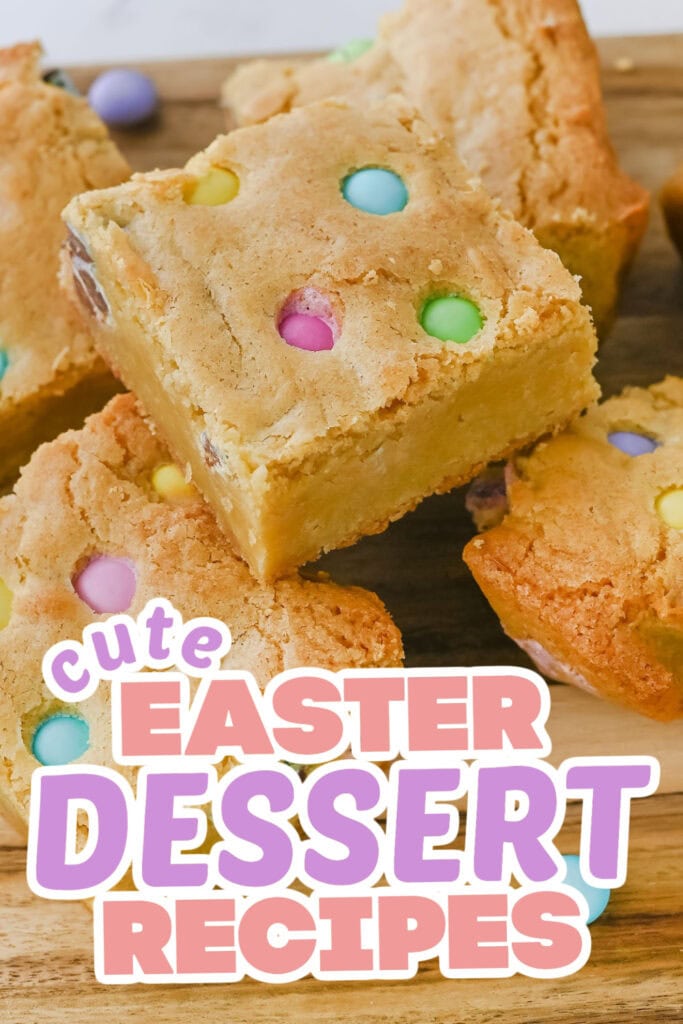 easter desserts - Easter Blondies