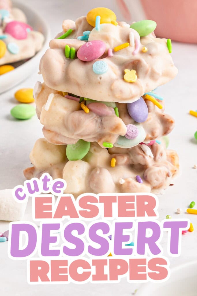 easter desserts - Spring Crockpot Candy