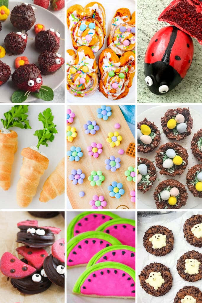 kids spring baking