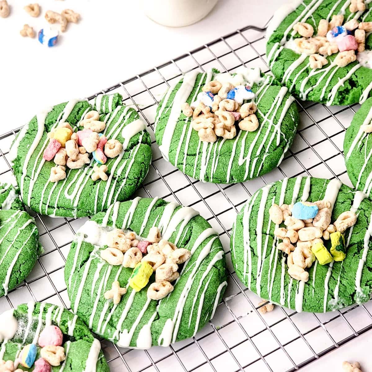Lucky Charm St. Patrick’s Day Cookies