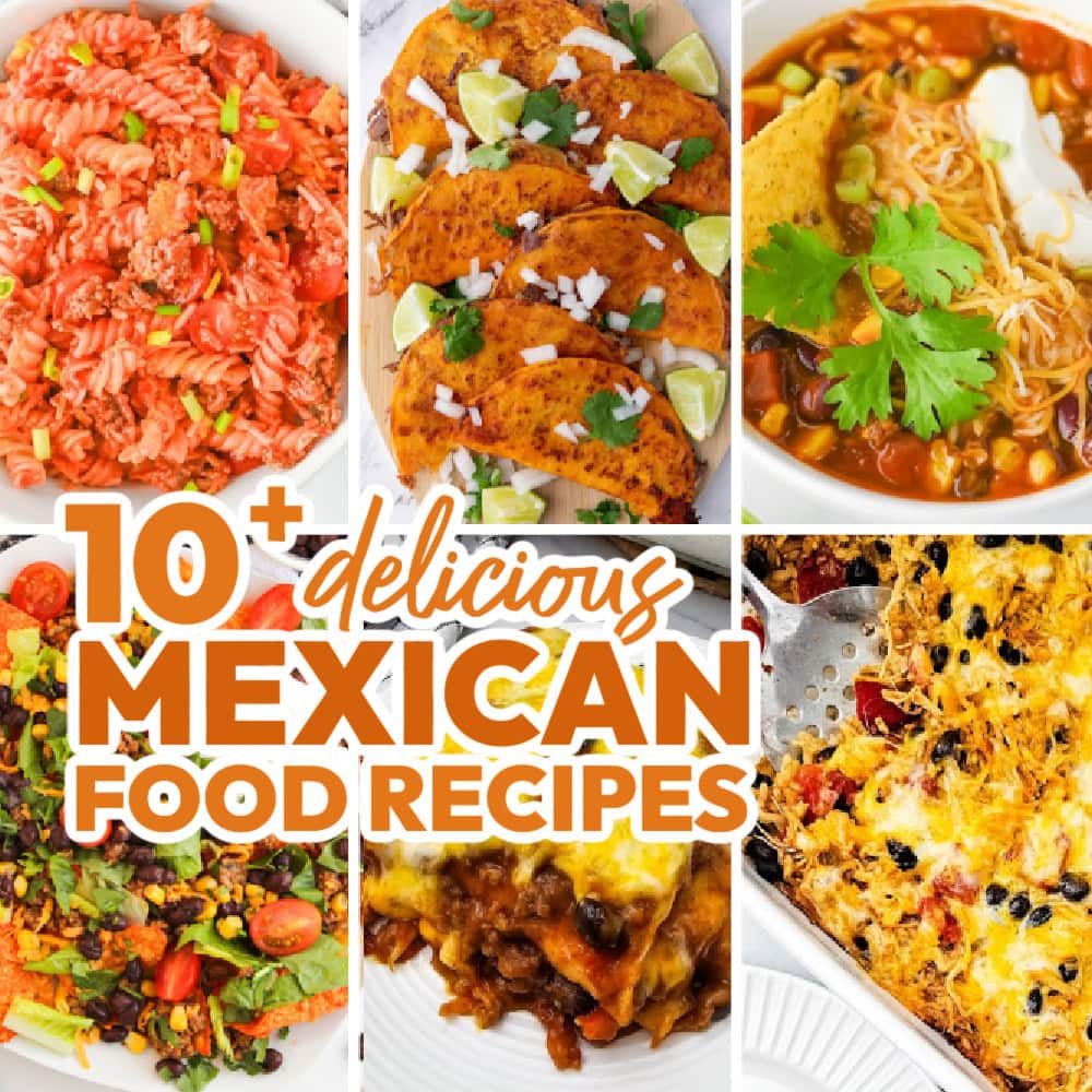 mexican food recipes featured image