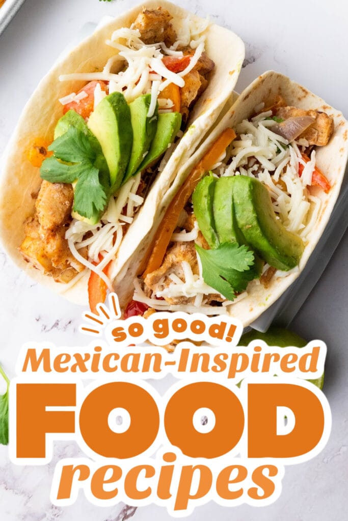 mexican-inspired food recipes - Sheet Pan Chicken Fajitas