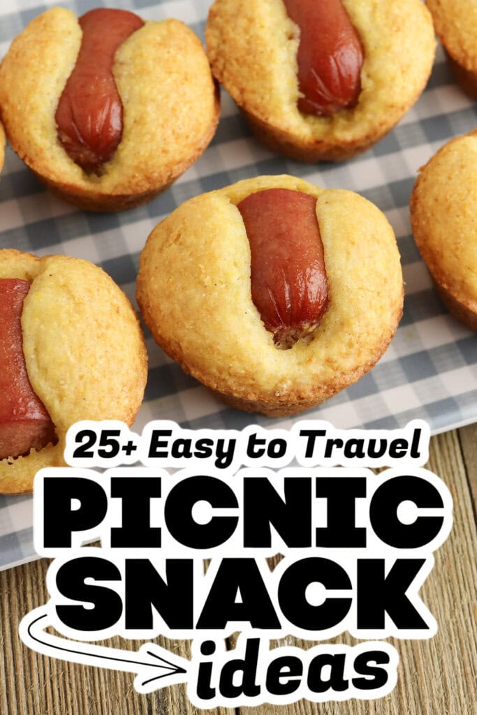 picnic snack ideas - Corndog Mini Muffins