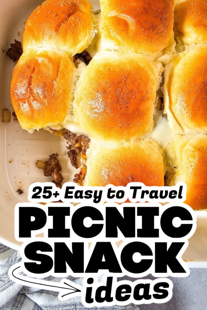 picnic snack ideas - Mushroom & Swiss Sliders