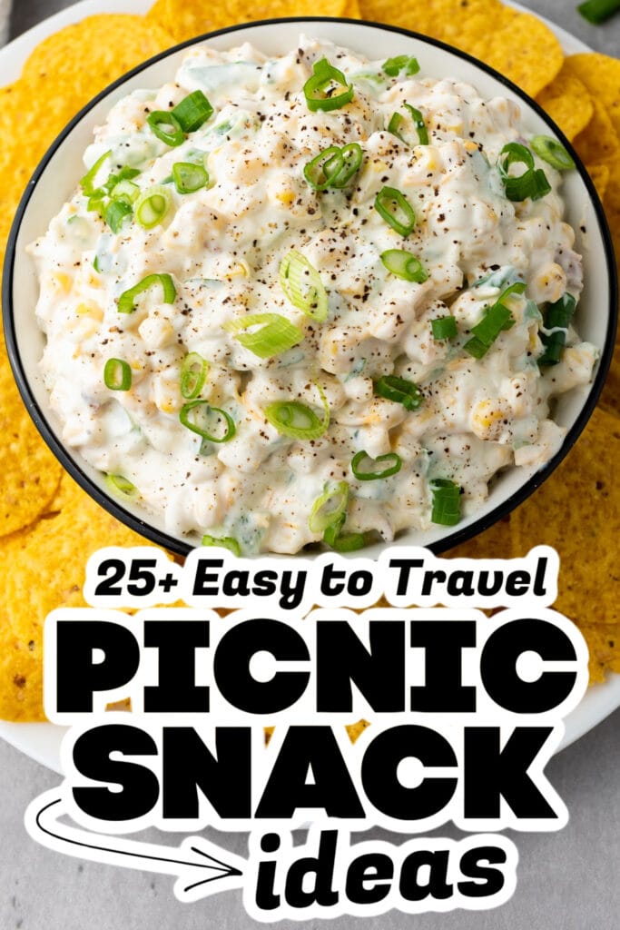 picnic snack ideas - Creamy Corn Dip