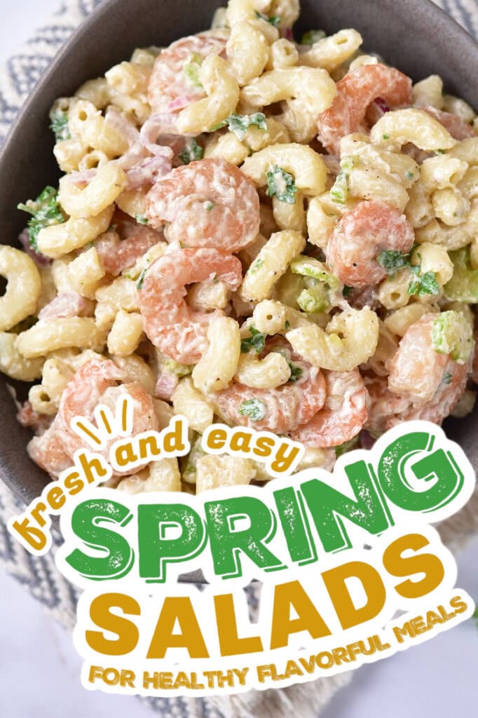 spring salads - Shrimp Pasta Salad