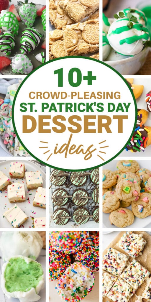 st. patrick day desserts