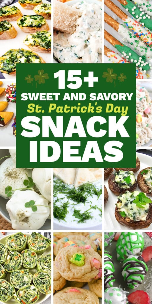 st. patrick's day food pin image