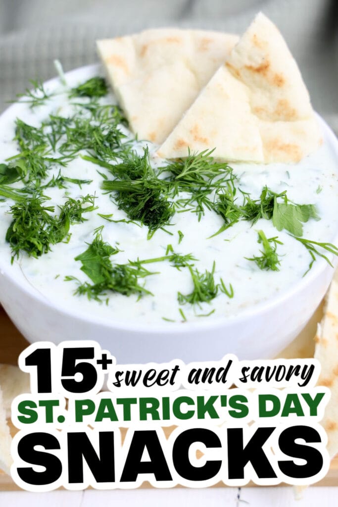 st. patrick's day snacks - Tzatziki Dip