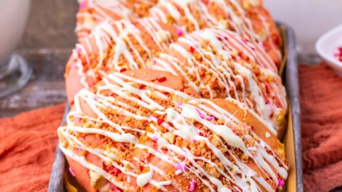 strawberry crunch cookies featured image