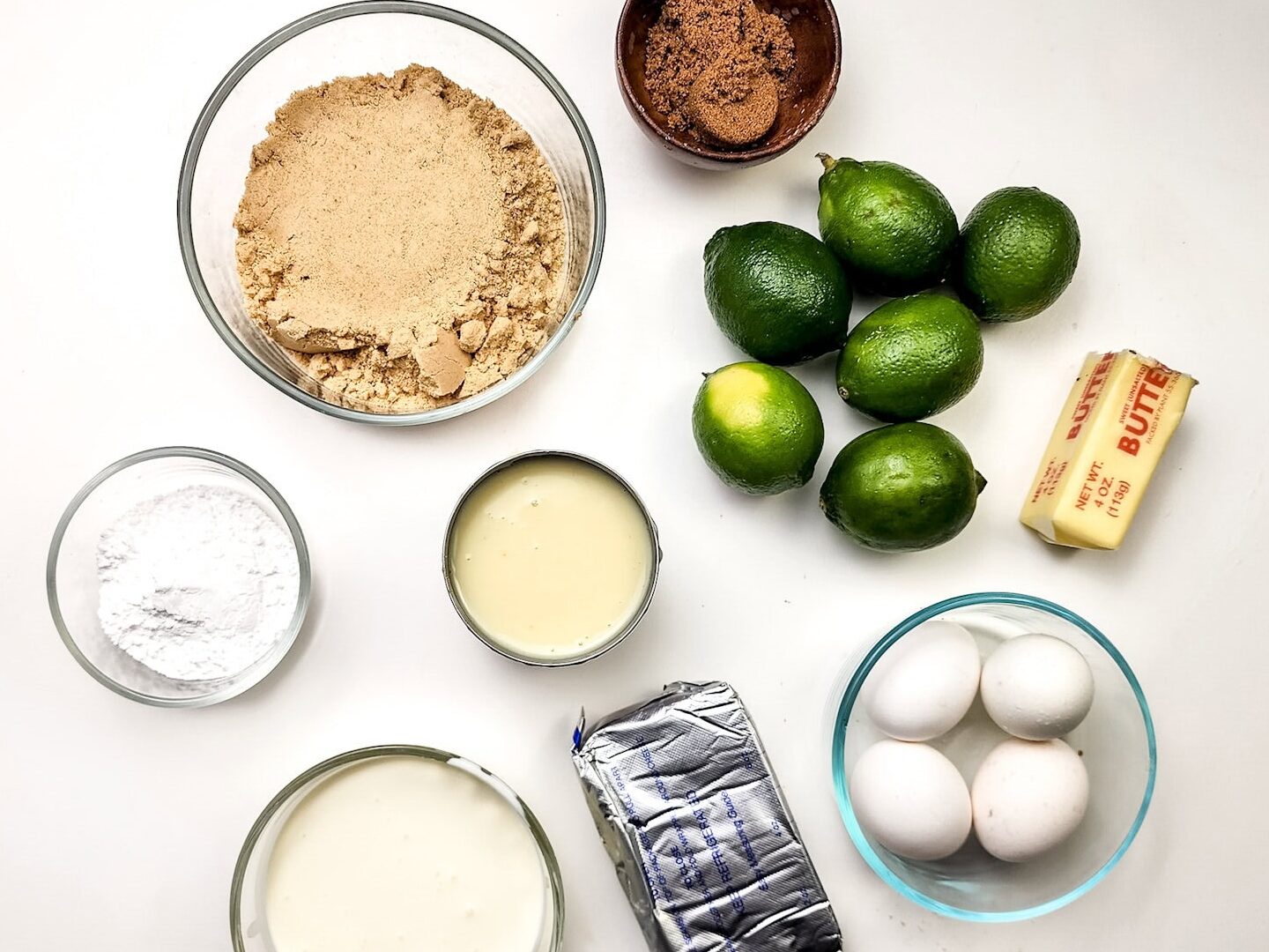 key lime pie bars ingredients