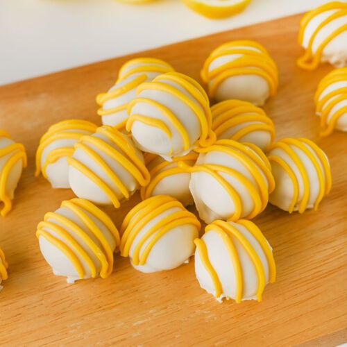 lemon oreo balls