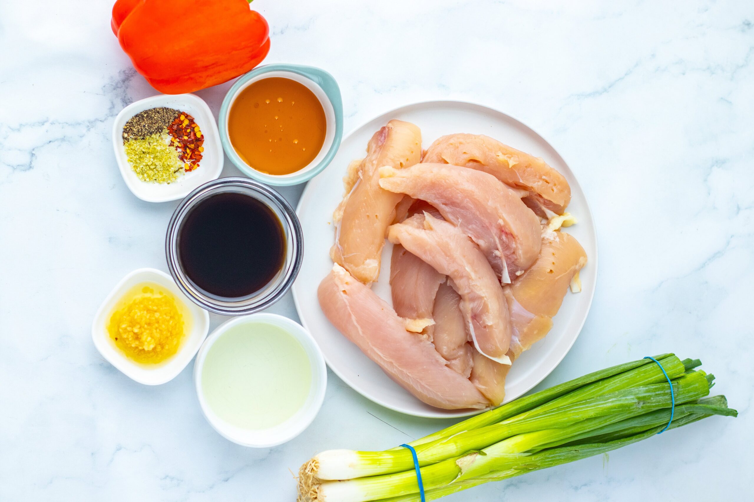 Honey Pepper Chicken Ingredients