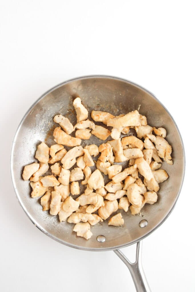 Spinach Artichoke Chicken Casserole Process Photo