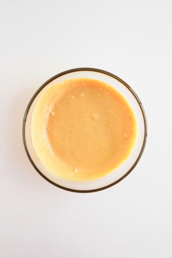 cheese burger dip process photo