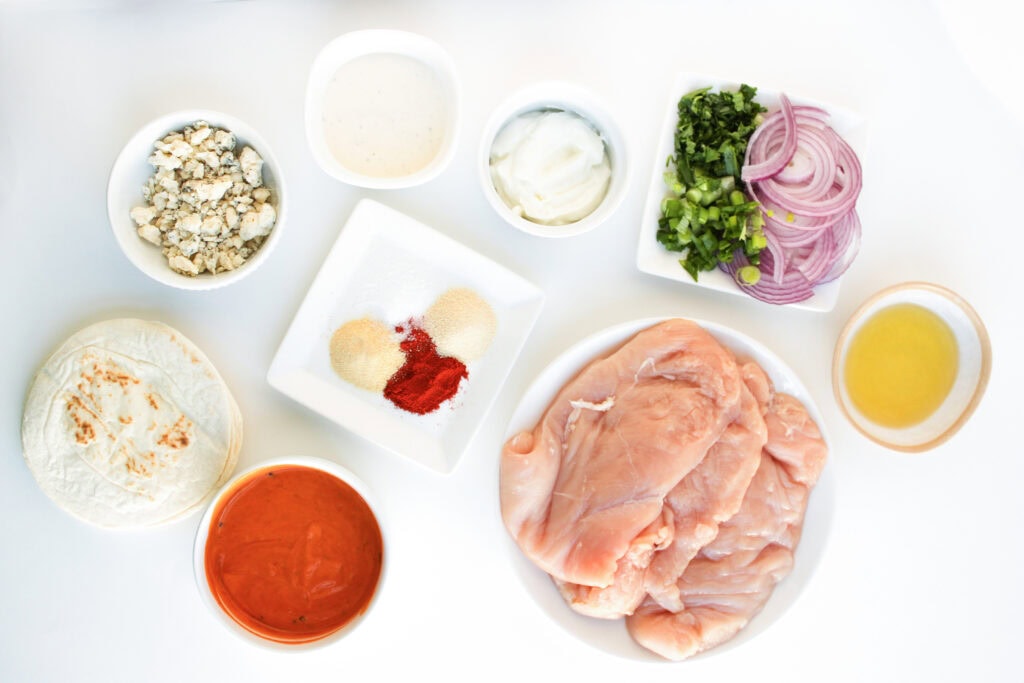 buffalo chicken tacos ingredients