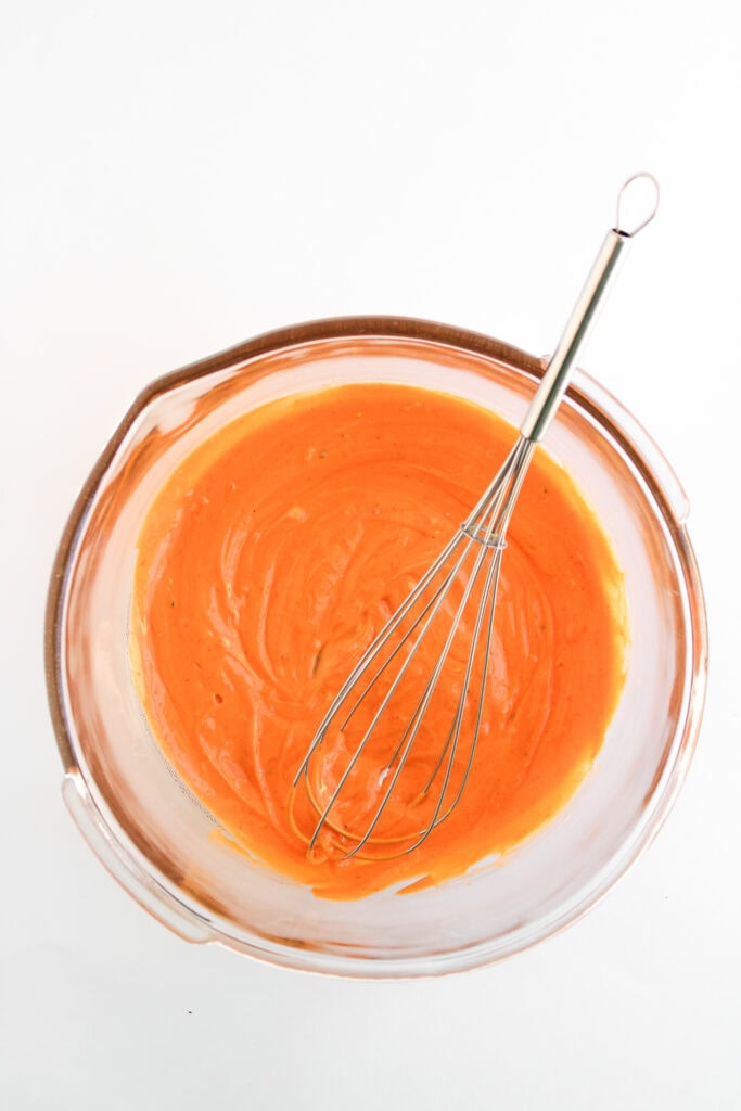 buffalo chicken tacos process photo