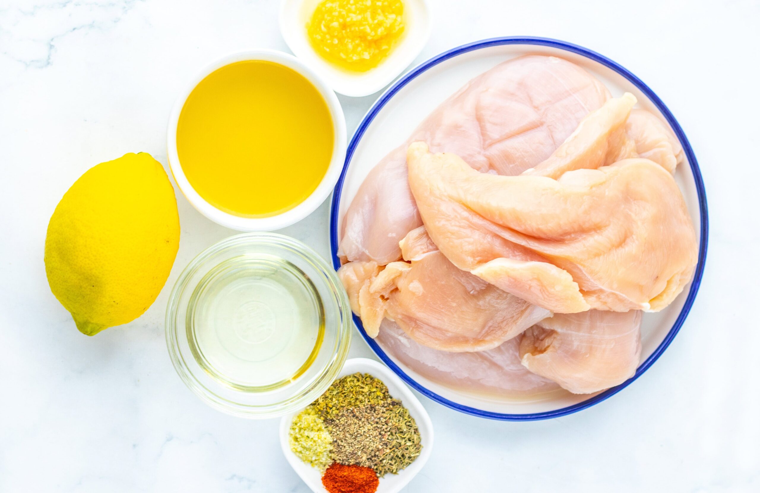 Saucy Garlic Herb Chicken Ingredients