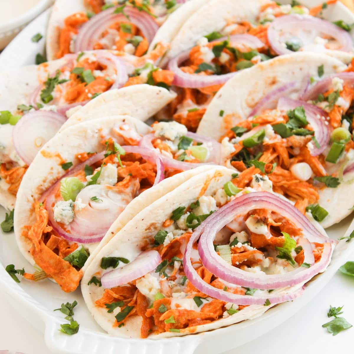 buffalo chicken tacos featured image
