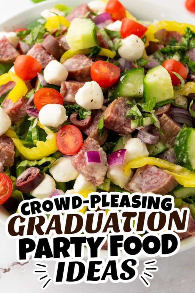 graduation party food - Italian Chopped Salad