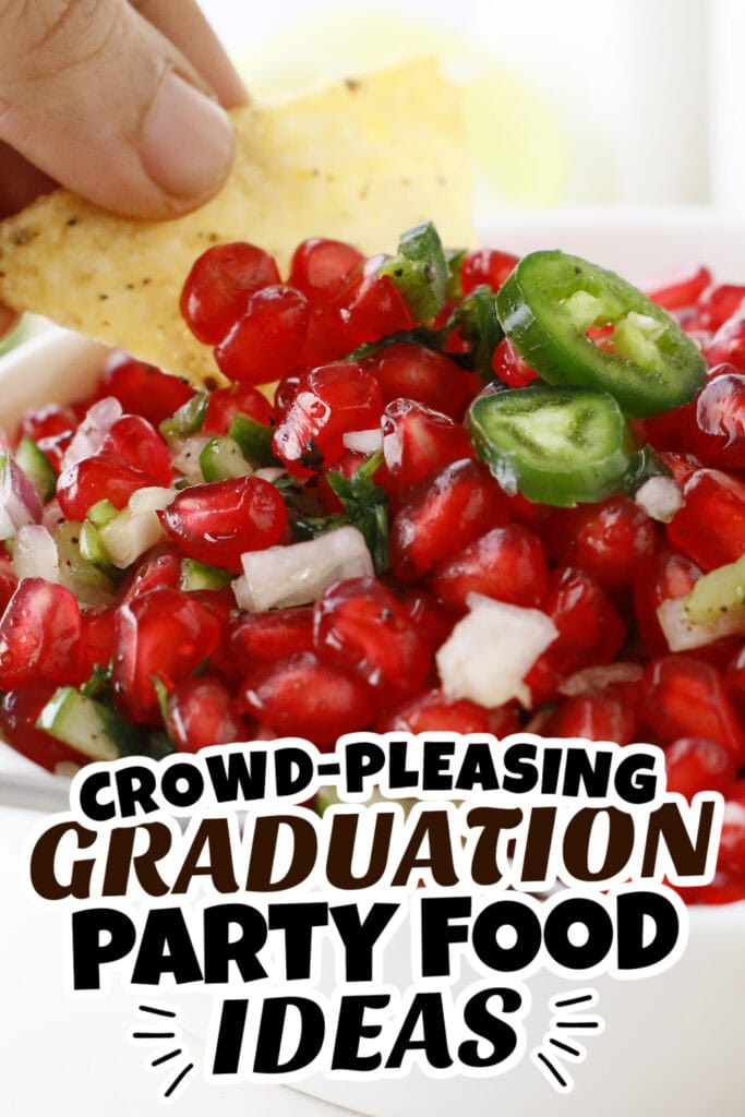 graduation party food - Pomegranate Salsa