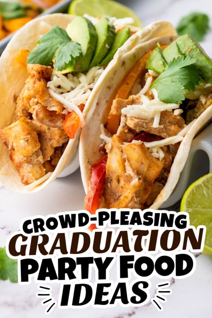 graduation party food - Sheet Pan Chicken Fajitas