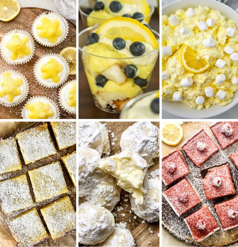 lemon desserts