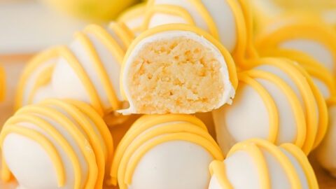 lemon oreo balls featured image