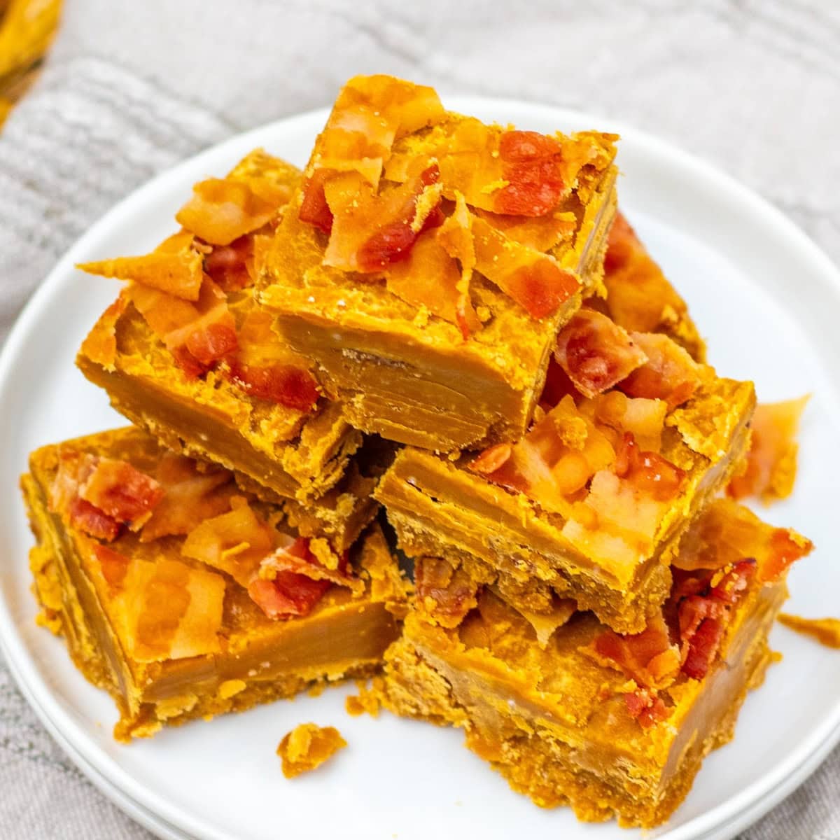 Chewy Maple Bacon Fudge