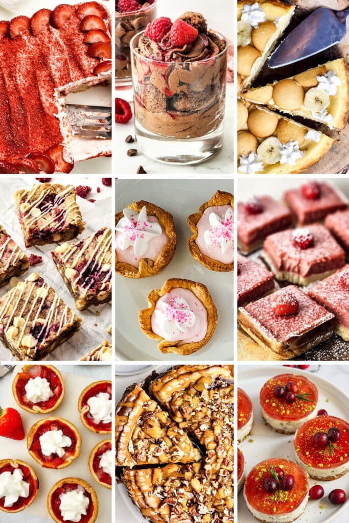 mothers day desserts