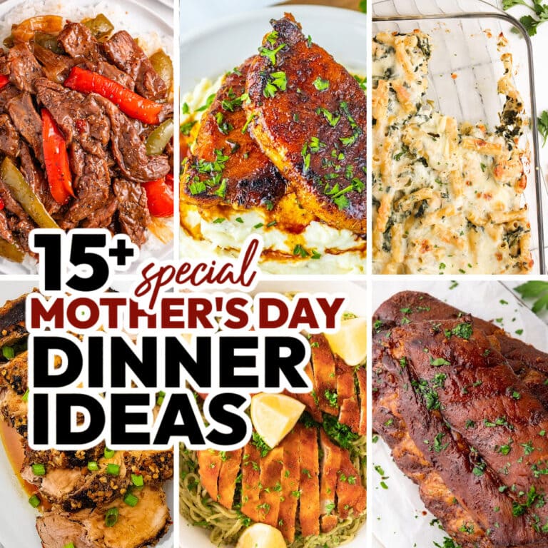 mothers day dinner ideas
