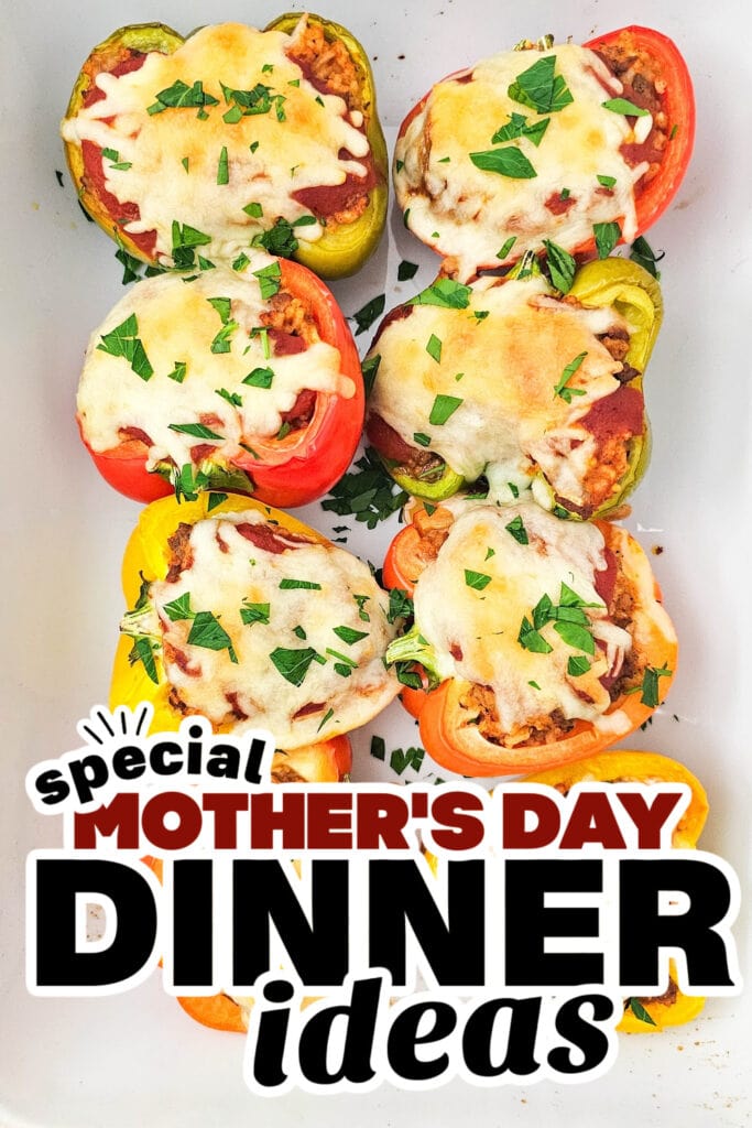 mother's day dinner ideas - Classic Stuffed Peppers